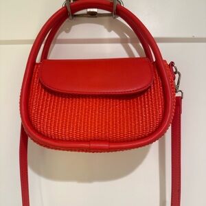 ANTHROPLOGIE Day To Night Raffia Handbag by Anthro/UO Original